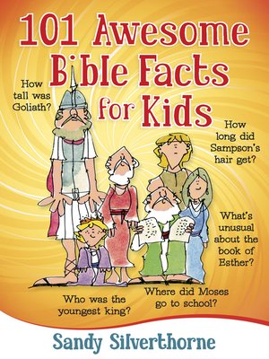 cover image of 101 Awesome Bible Facts for Kids